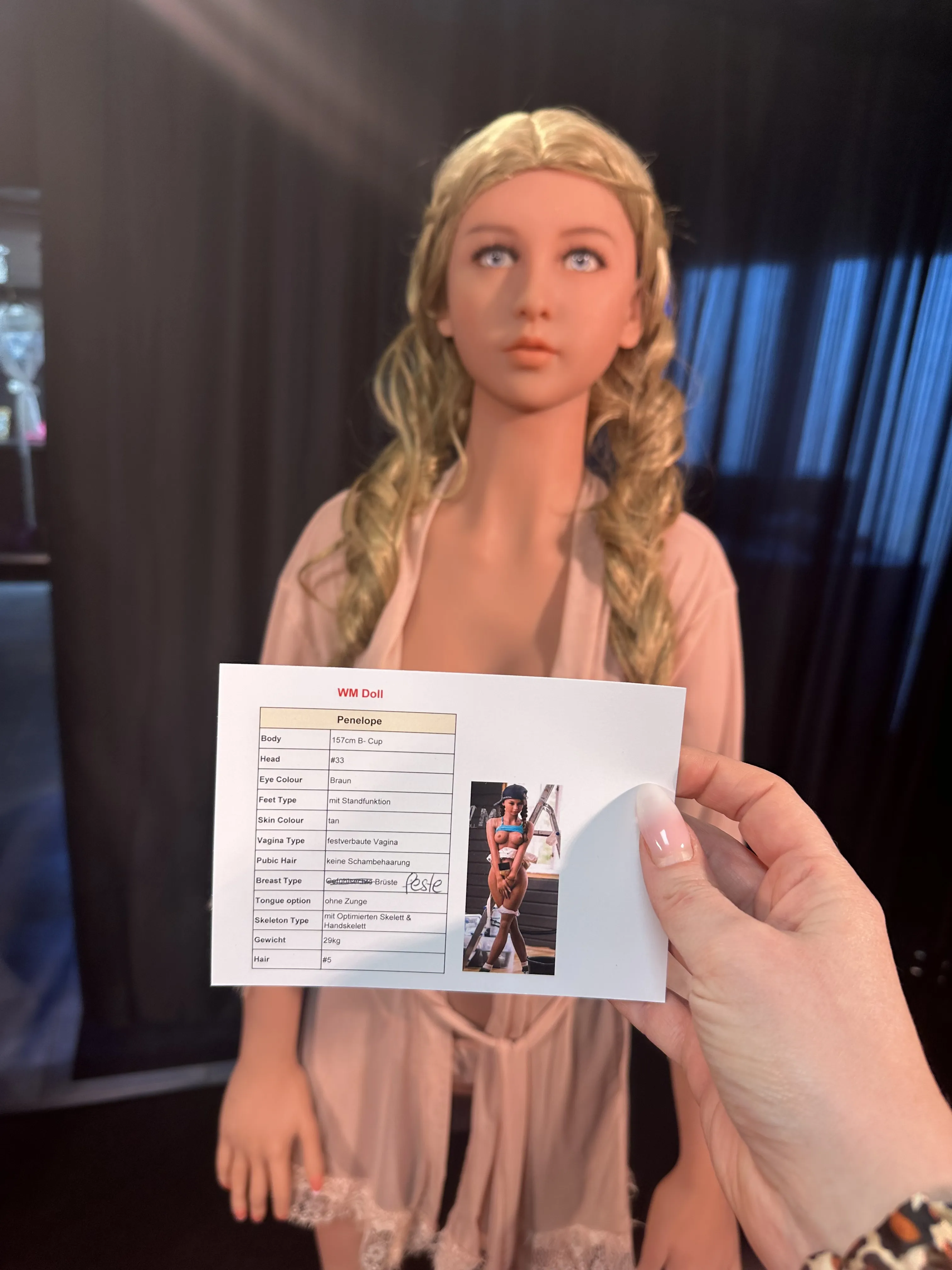 WM Doll 157 B-Cup - Kopf: #33 -  Ausstellungsstück!
