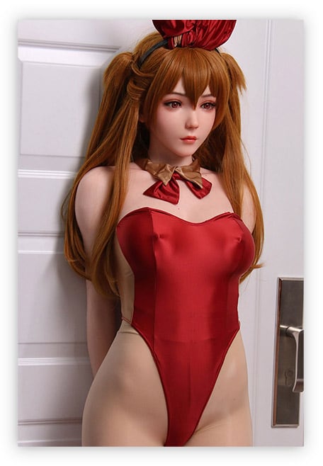 Rothaarige Sex Doll Vergleich weiches Hautgefühl