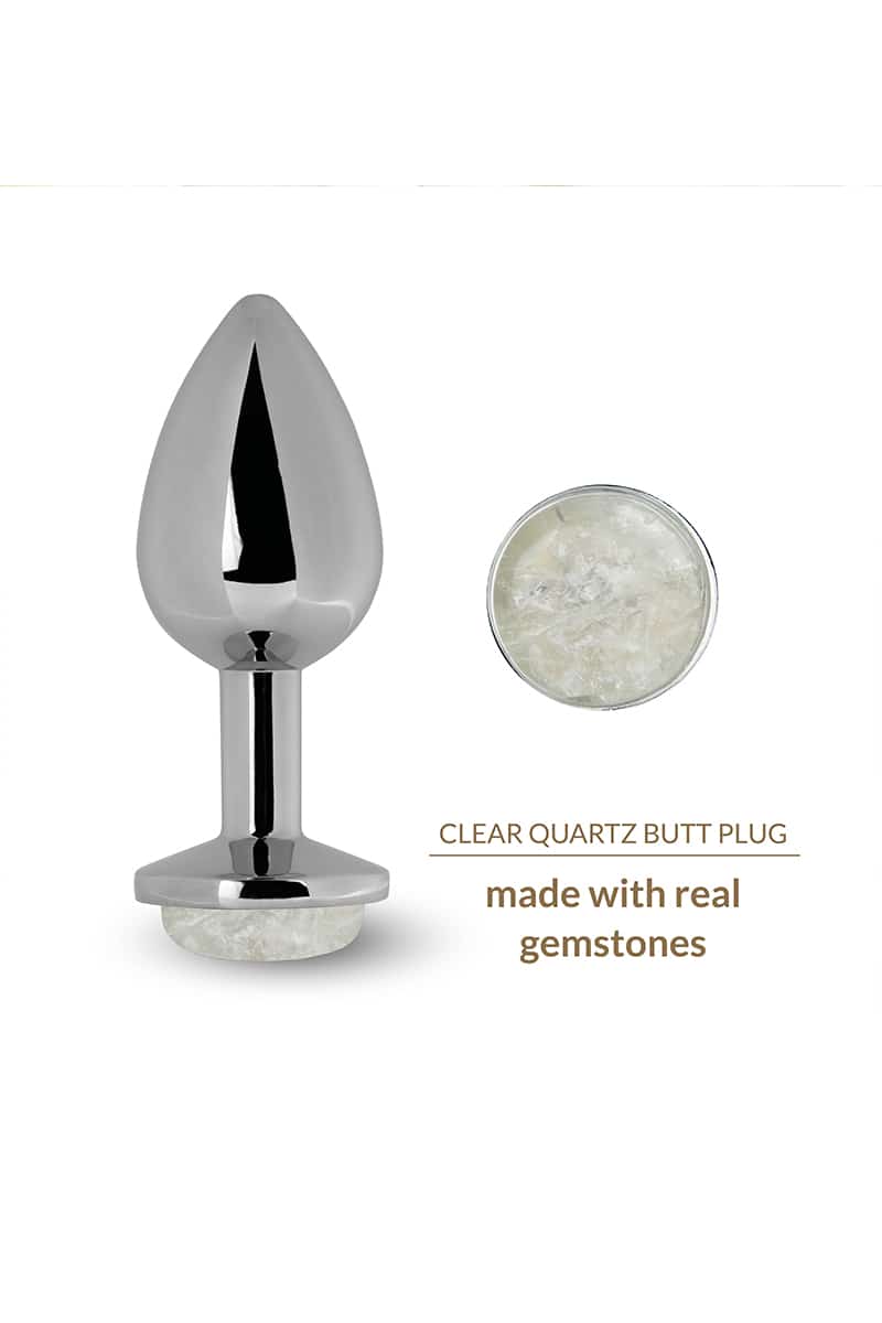 La Gemmes Analplug Clear Quartz