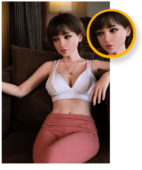 Sehr-kleine-Sex Doll-Details-Gesicht