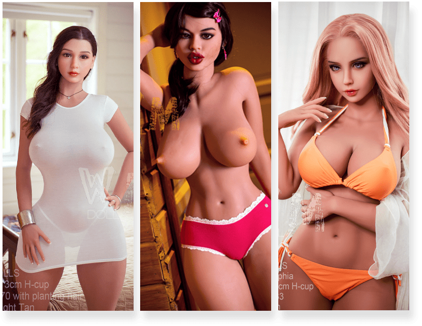 Real-Doll-mit-riesigen-Brüsten-Große Auswahl